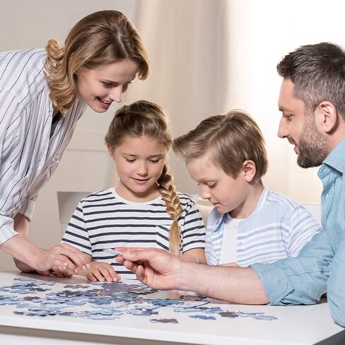 MaxRenard Game 1000 Pieces Jigsaw Puzzle Round Puzzle Toy The Earth in Saudi Arabia