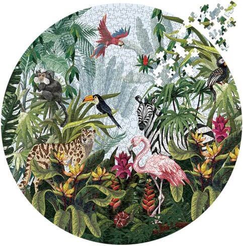 MaxRenard Game 1000 Pieces Jigsaw Puzzle Round Puzzle Toy The Earth in Saudi Arabia