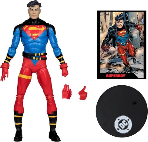 ألعاب ماكفارلين - شخصية DC Direct Page Punchers Superboy (Superboy #1) مقاس 7 بوصات مع رسوم هزلية in Saudi Arabia