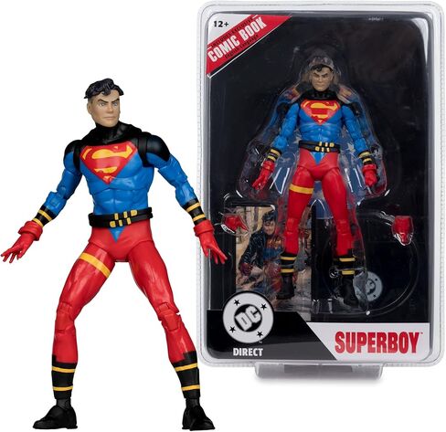 ألعاب ماكفارلين - شخصية DC Direct Page Punchers Superboy (Superboy #1) مقاس 7 بوصات مع رسوم هزلية in Saudi Arabia