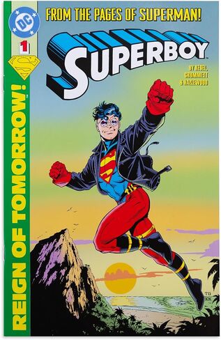ألعاب ماكفارلين - شخصية DC Direct Page Punchers Superboy (Superboy #1) مقاس 7 بوصات مع رسوم هزلية in Saudi Arabia
