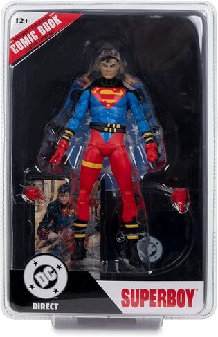 ألعاب ماكفارلين - شخصية DC Direct Page Punchers Superboy (Superboy #1) مقاس 7 بوصات مع رسوم هزلية in Saudi Arabia