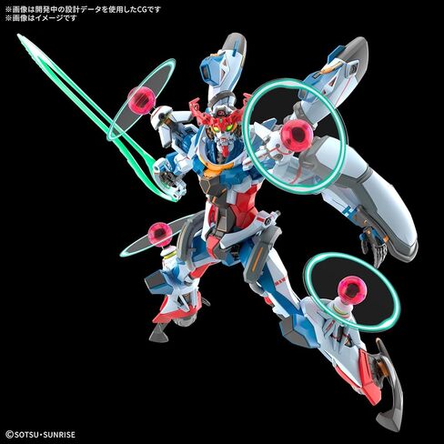 Bandai Hobby - Mobile Suit Gundam GQuuuuuuX - #13 GQuuuuuuX (Endymion Unit Awakened) HG 1/144 Model Kit in Saudi Arabia