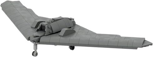 MOC-37497 MH-47 G Special Ops Chinook Model Military Theme Building Blocks Toys Set (1758PCS), Large, 51S38513MRX in Saudi Arabia