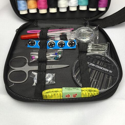 Sewing Kit 86 Pieces with Case, Needle and Thread Set with Scissors Tape, Sewing Supplies for Beginners Adults Kids, Home Travel Emergency Repair in Saudi Arabia