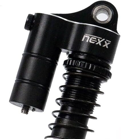 Nexx Racing Reservoir Shocks (4pcs) for 1/18 RC Crawler Redcat Ascent-18 - Remote Control Car, RC Cars, RC Crawler 1/18 4WD Nexx Racing Upgrade Parts (HELIDIRECT) (Black - 53mm) in Saudi Arabia