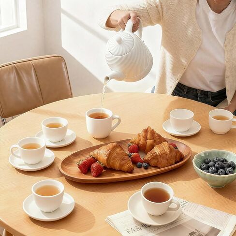 Ceramic Electric Kettle - 50oz electric tea kettle, 1500W Fast rapid boil, Cordless LED Indicator, Auto Shut-Off & Boil Dry Protection,Hot Water Boiler For Coffee & Tea,White in Kuwait