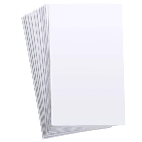Outus 12 Sheets Self Adhesive Foam Sheets 6 x 4 Inch White Double Sided Sticky Craft Foam Papers Dual-Adhesive Card Making, Crafting, DIY Project, Stamp, Scrapbooking in Saudi Arabia