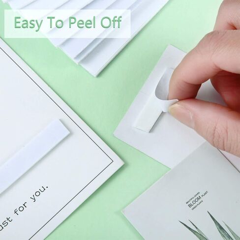 Outus 12 Sheets Self Adhesive Foam Sheets 6 x 4 Inch White Double Sided Sticky Craft Foam Papers Dual-Adhesive Card Making, Crafting, DIY Project, Stamp, Scrapbooking in Saudi Arabia