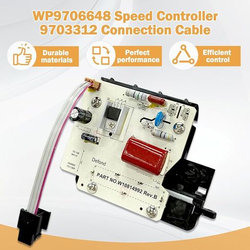 بديل Earthtec للتحكم في السرعة WP9706648 لخلاط حامل ويرلبول كيتشن إيد in Kuwait