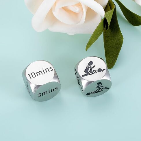 Naughty Valentines Day Gifts for Men Husband, Sex Position Game Dice for Couples, 10th 11th Anniversary Tin Gifts for Him Her, Sex Dice for Husband, Movie Night Gift Basket, Anniversary Wedding Gift in Saudi Arabia