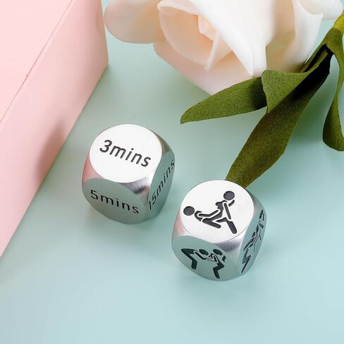 Naughty Valentines Day Gifts for Men Husband, Sex Position Game Dice for Couples, 10th 11th Anniversary Tin Gifts for Him Her, Sex Dice for Husband, Movie Night Gift Basket, Anniversary Wedding Gift in Saudi Arabia