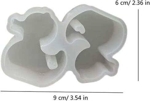 Silicone Molds for Candle Making 2-in-1 Duck Candle Molds, Duck Silicones Molds for Making Candle, Epoxy Resin Handmade Candle Mold Soap Making Molds Clay Molds Resin Mold Silicone Mold in Saudi Arabia