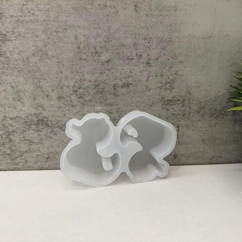 Silicone Molds for Candle Making 2-in-1 Duck Candle Molds, Duck Silicones Molds for Making Candle, Epoxy Resin Handmade Candle Mold Soap Making Molds Clay Molds Resin Mold Silicone Mold in Saudi Arabia
