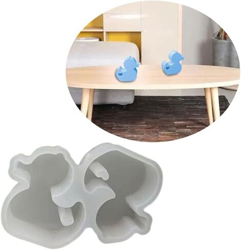 Silicone Molds for Candle Making 2-in-1 Duck Candle Molds, Duck Silicones Molds for Making Candle, Epoxy Resin Handmade Candle Mold Soap Making Molds Clay Molds Resin Mold Silicone Mold in Saudi Arabia
