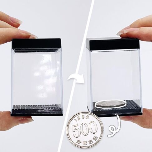 Coin Appearing Box Magic Prop (Reference to Half Dollar Coin) The Coin Appearing Box Delivers Visual Magic with Minimal Effort. in Kuwait