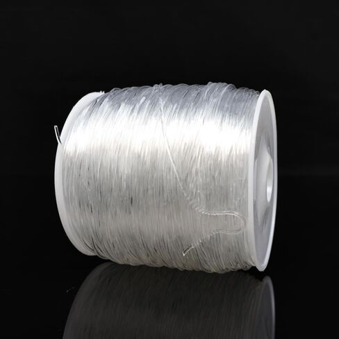 Stretchy Bracelet String, Durable Elastic String, Clear Bead Cord for Bracelets, Necklaces, Beading, and Jewelry Making in Saudi Arabia