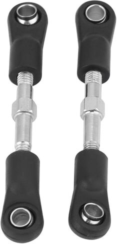 Niiyen RC Steering Rod, 2pcs/Set RC Car Steering Rod Servo Rod Servo Rod Link RC Servo Rod, Zd 6050 Ball Joint Tie Rod 1:16 Model Vehicle General(45mm) in Saudi Arabia