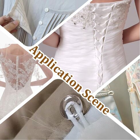 3/8 Inch White Elastic Buttonhole Ribbon Thin Braid Lace Button Loop Sewing Trim Buttons Corset Cord Trims Tape with Loops for Sewing Making Crafts Costumes Wedding Dresses Bridal Decor DIY in Saudi Arabia
