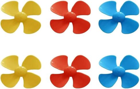 6pcs Propeller Props, Small Four-Blade Propeller Blades can be widely Used in Fans and so on. in Saudi Arabia