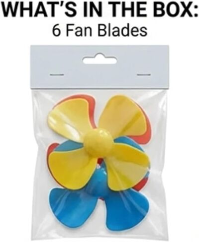 6pcs Propeller Props, Small Four-Blade Propeller Blades can be widely Used in Fans and so on. in Saudi Arabia