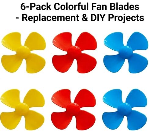 6pcs Propeller Props, Small Four-Blade Propeller Blades can be widely Used in Fans and so on. in Saudi Arabia