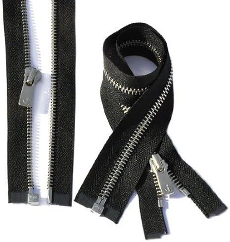 YKK #5 Excella Nickel Zipper 36" ~ Separating ~ Black in Saudi Arabia