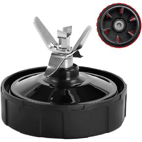 مجموعة شفرات استخراج 6 زعانف متوافقة مع خلاط Ninja Auto iQ BL450-70 BL450C BL456 BL480 BL480D BL482-70، أجزاء بديلة لشفرات Nutri Ninja (زعانف أنثى مقاس 4 بوصة) in Kuwait