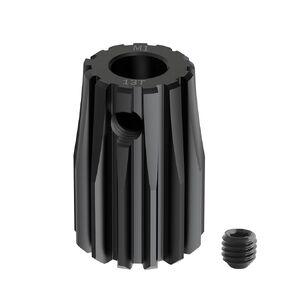 M1 Pinion Motor Gear 27T 3/16 inch(5mm) Shaft Hole, 1045 Hardened Carbon Steel Pitch Gears RC Upgrade Part fit for RC Brushless Brush Motor of 1/10 Model Car Climbing Car in Saudi Arabia