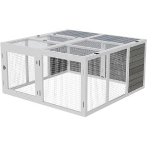 أرنب من الخشب الصلب، حظيرة دجاج خشبية كبيرة مع أسقف قابلة للفتح، موائل حيوانات صغيرة، بيت أرنب داخلي وخارجي، قفص خنزير غينيا، بيت الحيوانات الأليفة للهامستر، خنزير غينيا، ابن مقرض in Kuwait