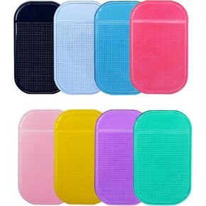 16 قطعة أدوات مضادة للانزلاق لزجة للوحات الفنية الماسية، 5.6 × 3.3 بوصة وسادة جل عالمية غير قابلة للانزلاق لحمل صينية 5D لوحات فنية ماسية ملحقات تطريز (16 في 1) in Kuwait