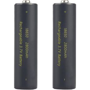 2 عبوة 18650 قابلة للشحن 2800 مللي أمبير in Kuwait