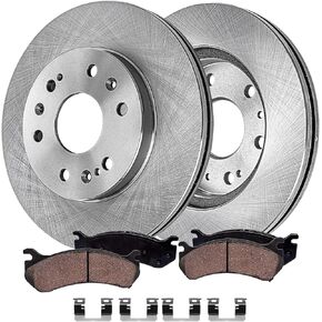 Detroit Axle - مجموعة الفرامل الأمامية لعام 2016-2017 Volvo XC60 12.76 "بوصة دوارات فرامل فرامل السيراميك مع استبدال الأجهزة in Kuwait