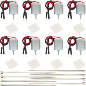 8Pcs 130 Mini DC Motors 1.5-6V 16000RPM Compatible with for Arduino DIY Hobby Projects in Kuwait