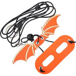 Cabilock Lizard Wing Harness Leash 5pcs Set Adjustable Reptile Gecko Harness for Small Pets Outdoor Walking Training Colorful Orange in Kuwait