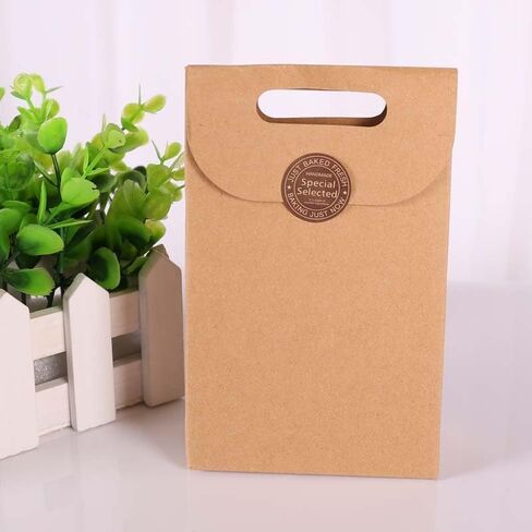 20sheets F14 Vintage Baking Just Now Kraft Paper Stickers Envelope Sealing Stationery Décor in Saudi Arabia