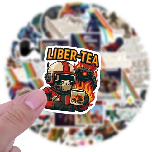 56PCS Arc Raiders Don't Shoot I Need Apricots for My Chicken Stickers Waterproof Vinyl for Water Bottle Bumper Car Laptop in Kuwait