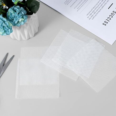 10PCS Fursuit Eye Mesh 1mm Eye Mesh for Mask Plastic PVC Meshes Sheet White Buckram Fabric Waterproof Printable Blank Handicrafts Making for Mask Furry Cosplay Props Fursuits, 11.8in X 7.87in in Saudi Arabia