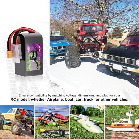OVONIC 6S 650mAh Lipo Battery 22.2V 150C Battery with XT30 Plug for RC Car Truck RC Vehicles Boat Drone RC Airplane Quadcopter Helicopter FPV Racing Hobby Models [1 Package Including 2 Batteries] in Saudi Arabia