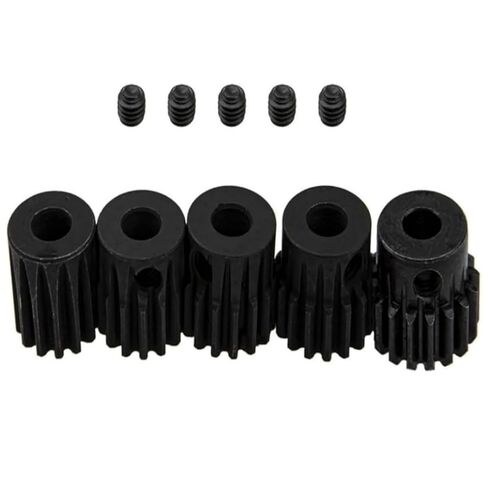 0.5 Mod 2 مللي متر رمح ترس مجموعة تروس 13T 14T 15T 16T ل Traxxas TRX4M 1/18 RC محرك زاحف ترس ترقيات in Saudi Arabia