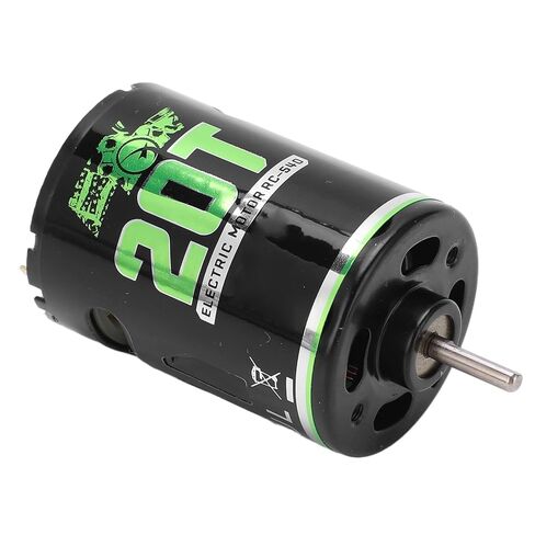 محرك RC المصقول، 540 درجة التواء عالية، وضع مزدوج منخفض الضوضاء، محرك مصقول منخفض الجهد 360A ESC لسيارات RC SUV(20T) in Kuwait