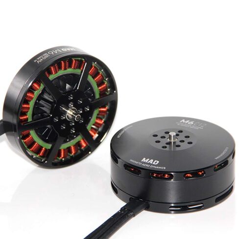 MAD M6C12 EEE 150KV 170KV 280KV 400KV Brushless Motor for Multirotor Quadcopter Hexrcopter Drone RC DIY Hobby rig (170KV) in Saudi Arabia