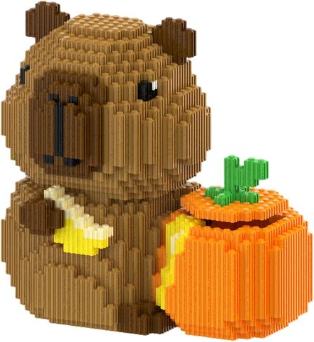 مجموعة مكعبات بناء كابيبارا (7400)، مكعبات صغيرة صغيرة، مناسبة للبالغين in Kuwait