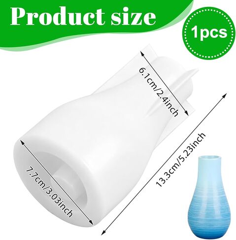 الراتنج زهرية قالب زهرية خرسانية قوالب راتنجات السيليكون قوالب الايبوكسي قوالب الصب DIY بها بنفسك الفن الحرفية ديكور المنزل الحرف حاوية تخزين جرة in Kuwait