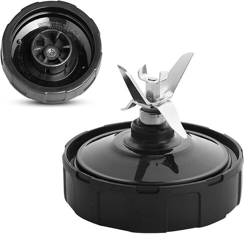 شفرة مستخرج 6 زعانف لخلاط Nutri Ninja 900W Auto iQ 1000W لـ Nutri Ninja Pro BL450C BL451C BL480 BL480D BL481C BL482 BL456 BL580 (زعانف أنثى) G_APOK in Kuwait