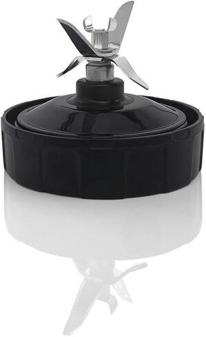 مجموعة شفرات استخراج 6 زعانف متوافقة مع خلاط Ninja Auto iQ BL450-70 BL450C BL456 BL480 BL480D BL482-70، أجزاء بديلة لشفرات Nutri Ninja (زعانف أنثى مقاس 4 بوصة) in Kuwait