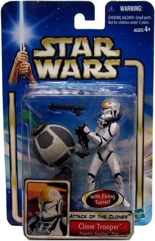 Clone Trooper Republic Gunship Pilot Star Wars Attack of the Clones 3.75" Action Figure in Saudi Arabia