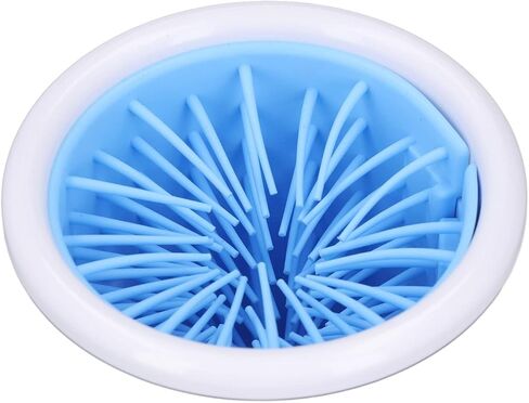 gernie Electric Pet Washer, 2000mAh USB Rechargeable Automatic Dog Washer 2 in 1 Portable Dog Foot Cleaner with Soft Brush for Small Medium Dogs s and Cats in Saudi Arabia