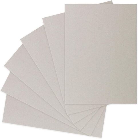 8.5 × 11 بوصة، 6 قطع (2 مم)، لوحات كتب، أوراق خشب مضغوط، لأغطية التجليد، والدعائم والحرف اليدوية - بديل قوي لأوراق الورق المقوى الرقيقة in Kuwait