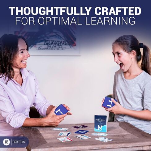 Biblical Hebrew Alphabet Flash Cards – 54 Alef-Bet Letters with Transliteration & Pronunciation – Educational Language Learning Tool for Students & Adults – Briston Hebrew Edition in Saudi Arabia